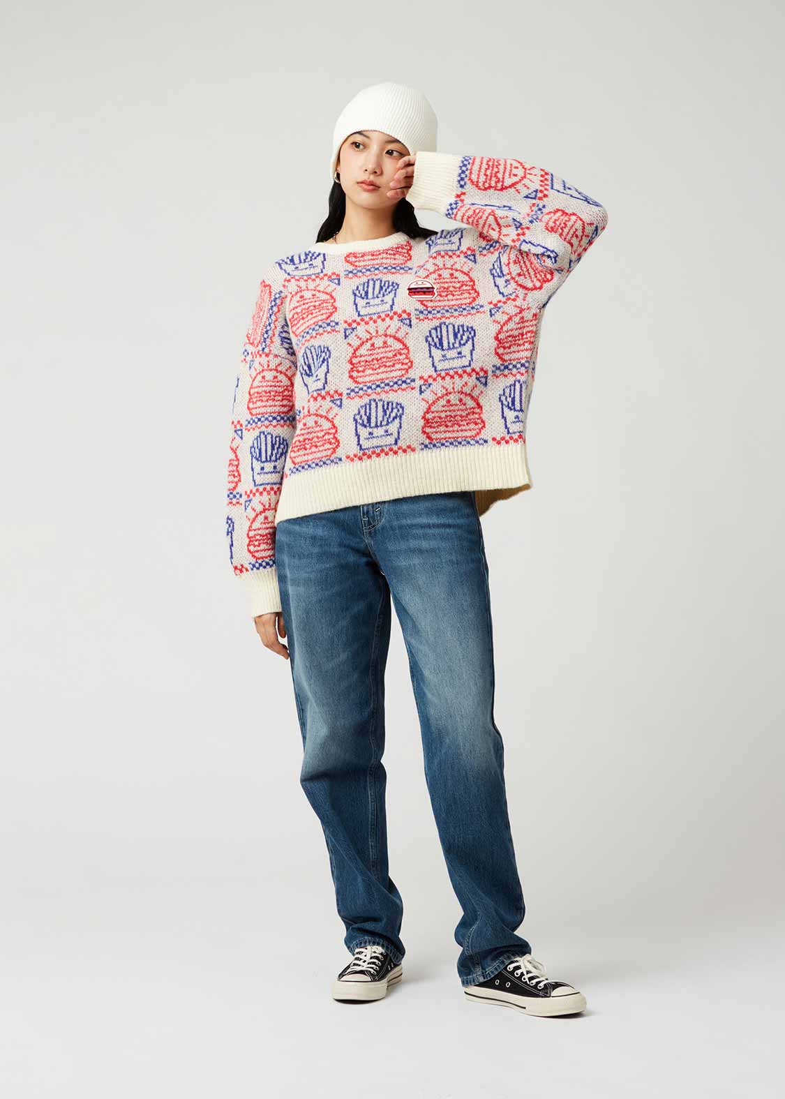 ビューティフルシャドーバーガー｜ウォッシャブルジャカードシャギー