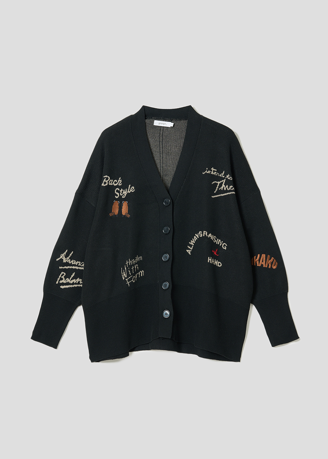 イカクバックスタイル｜Vネックニットカーディガン｜ウィメンズ