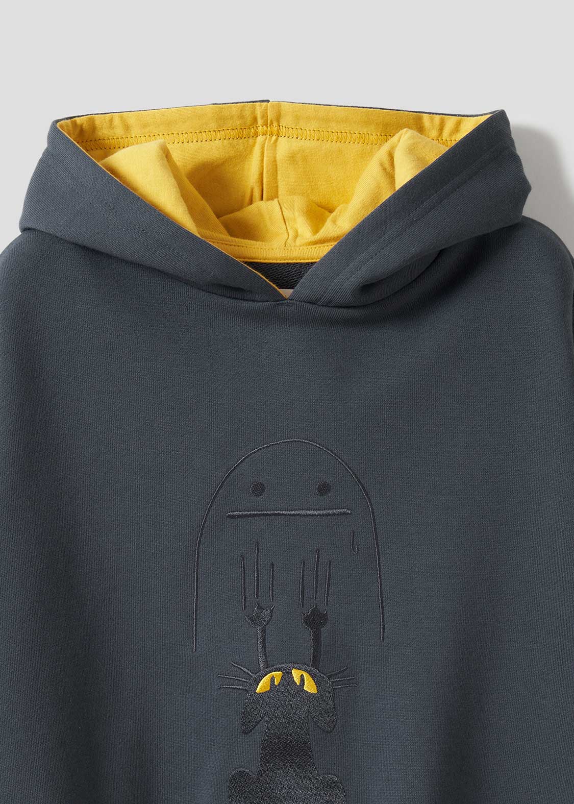 ネコカブリビューティフルシャドー｜ビッグシルエットパーカー｜キッズ