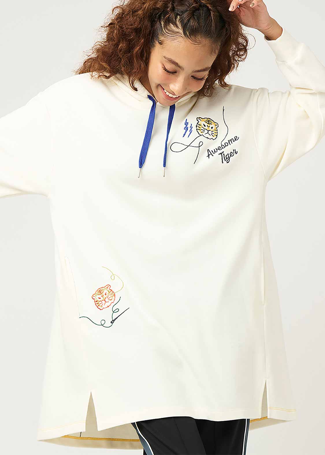 オーサムタイガー スレッズ｜パーカーワンピース｜ウィメンズ