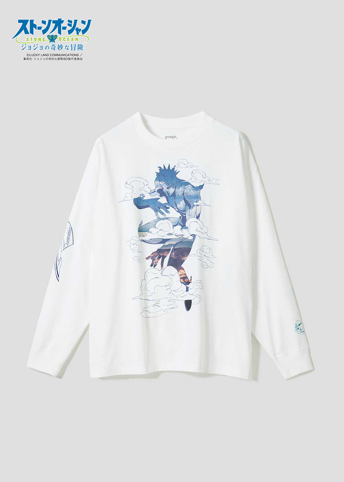 ウェザー・R VS エンリコ・P｜ルーズ長袖Tシャツ｜ユニセックス