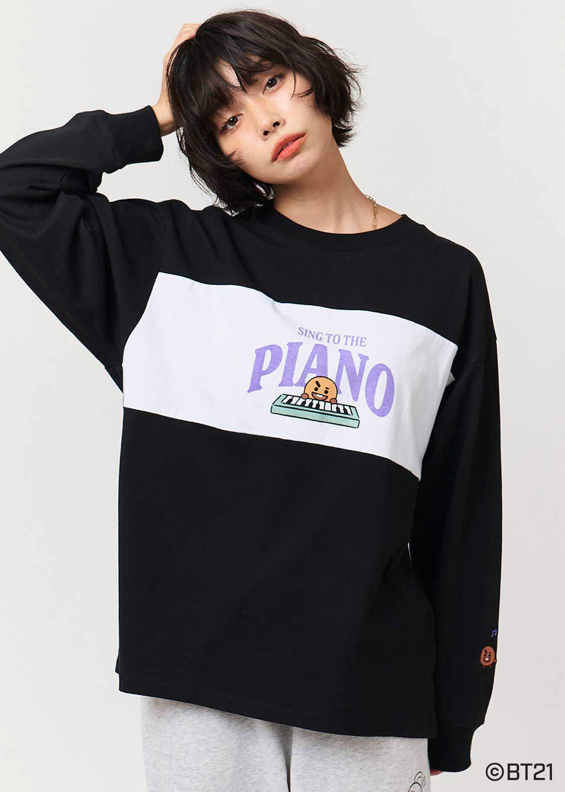 PIANO｜長袖Tシャツ｜ユニセックス｜グラニフ(graniph)公式オンライン