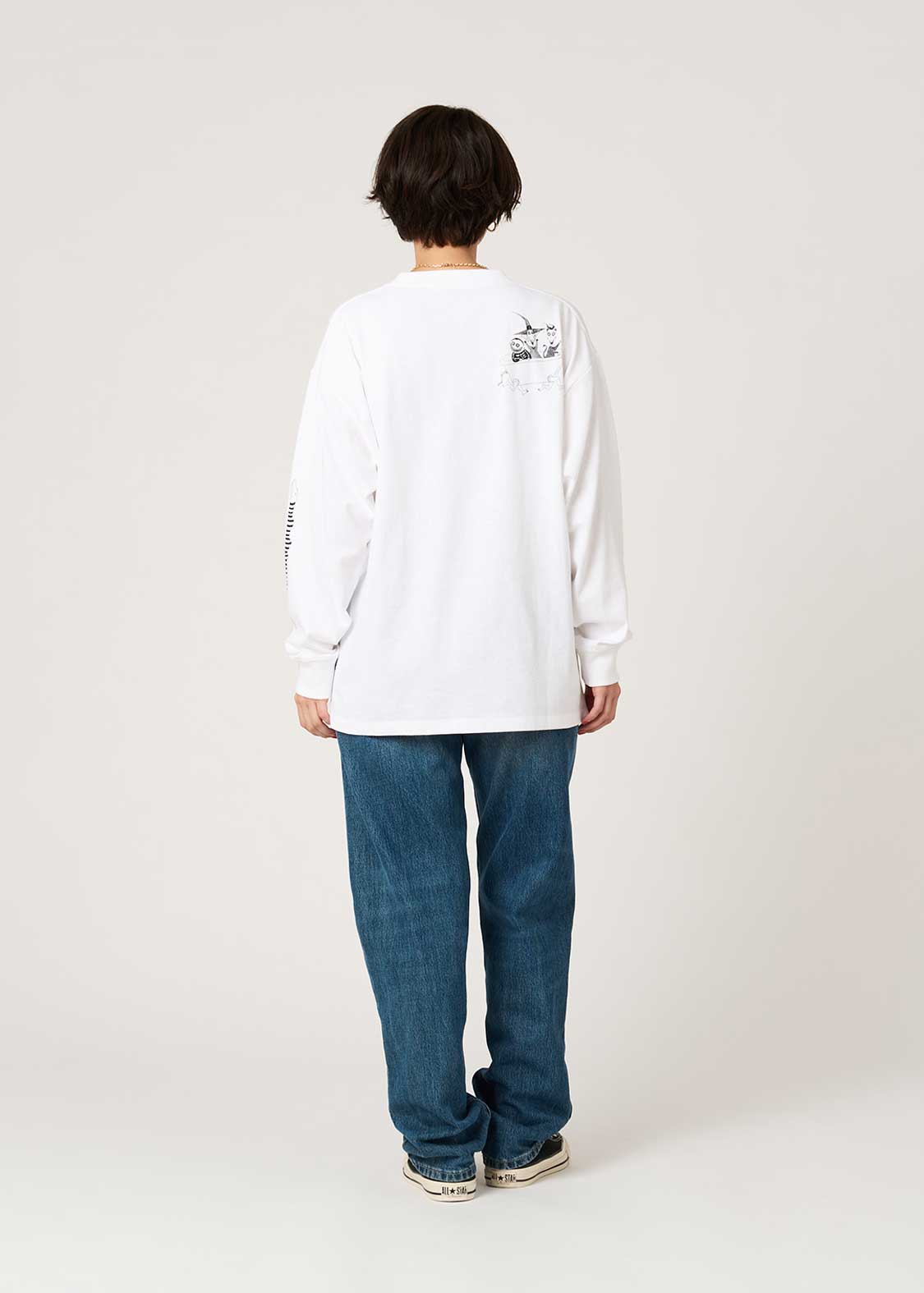 いたずら3人組｜ビッグシルエット長袖Tシャツ｜ユニセックス｜グラニフ