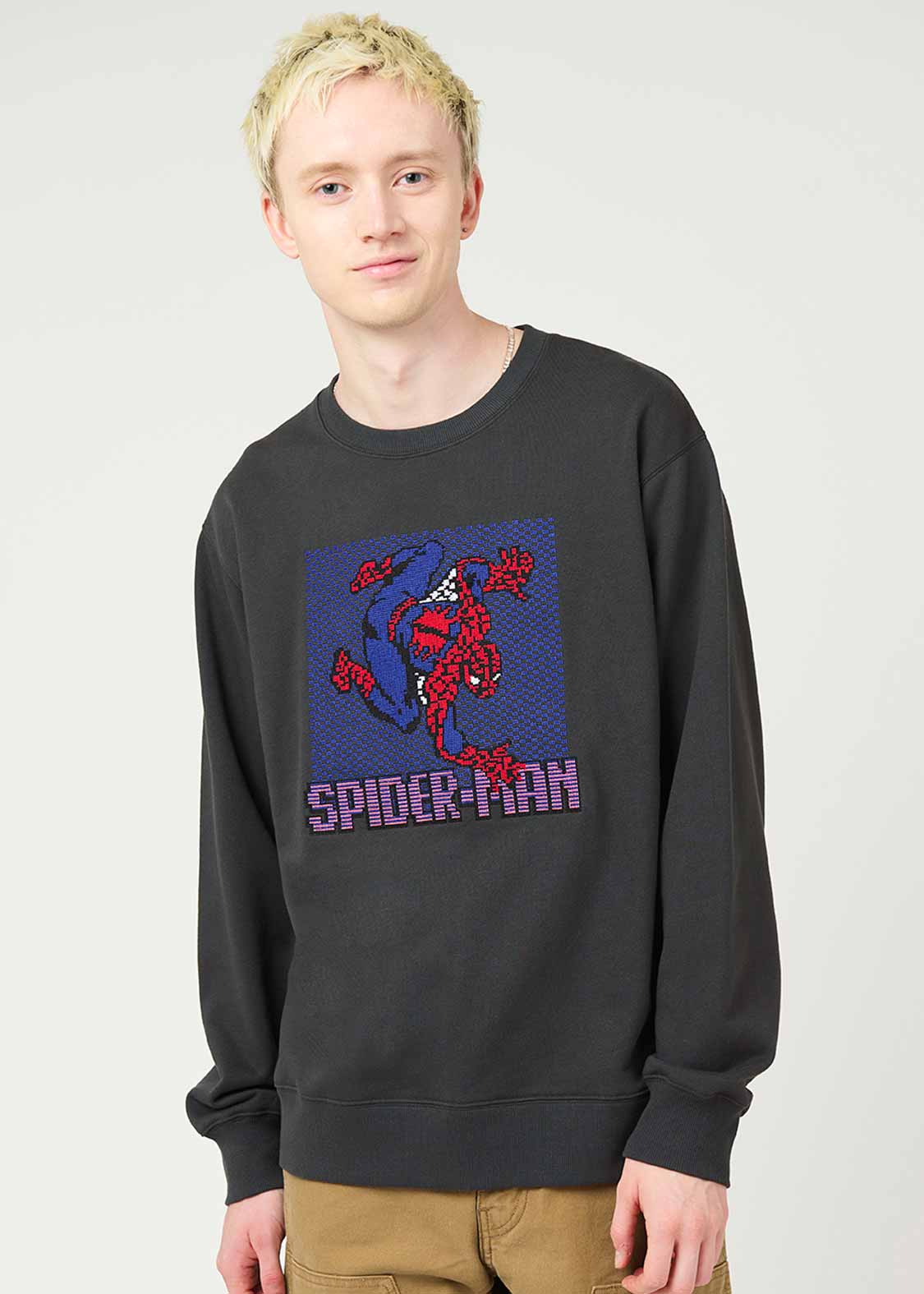 スパイダーマン(ビット)｜スウェット｜ユニセックス｜グラニフ(graniph