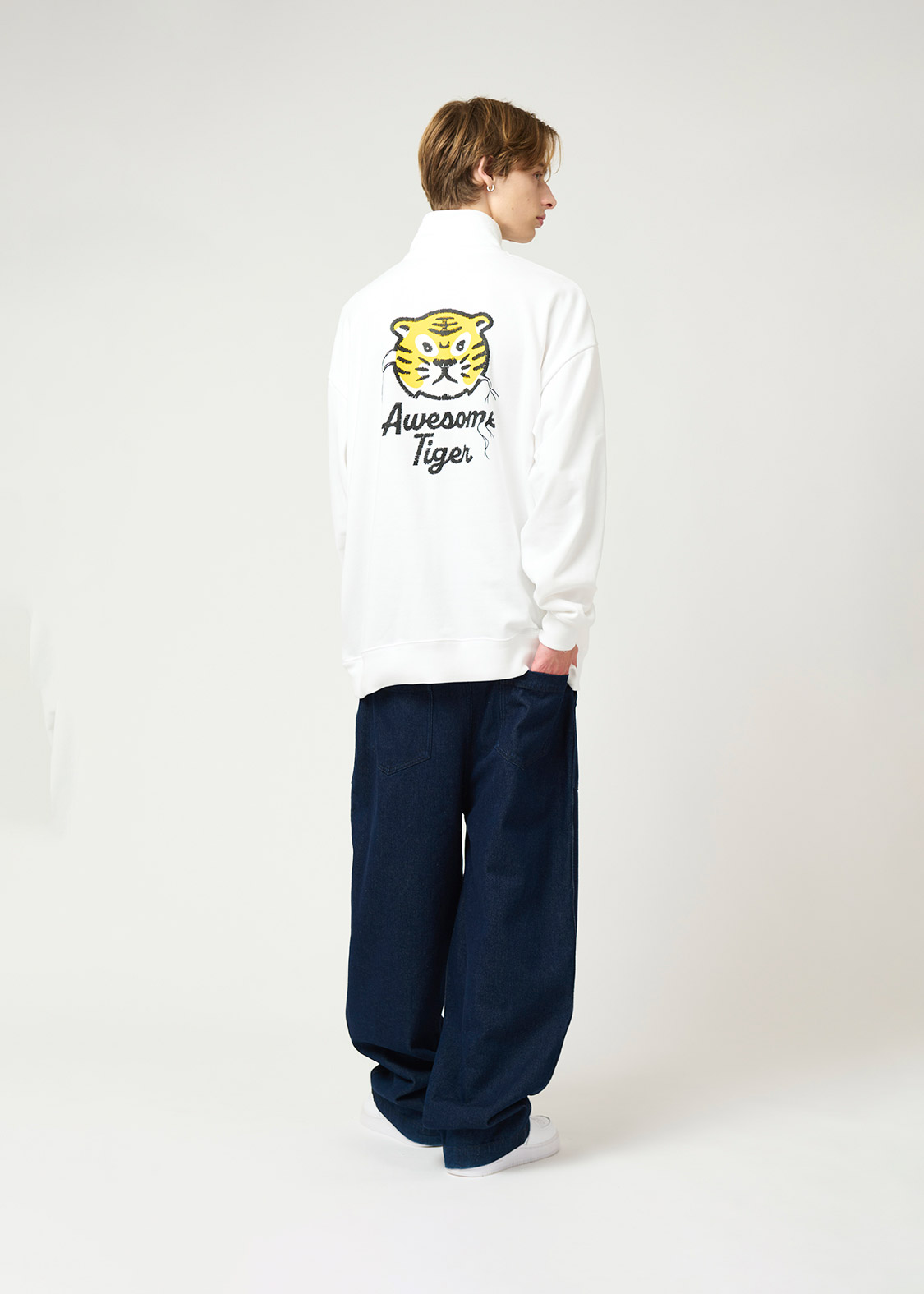 オーサムタイガー スレッズ｜ヘビーウェイトハーフジップスウェット