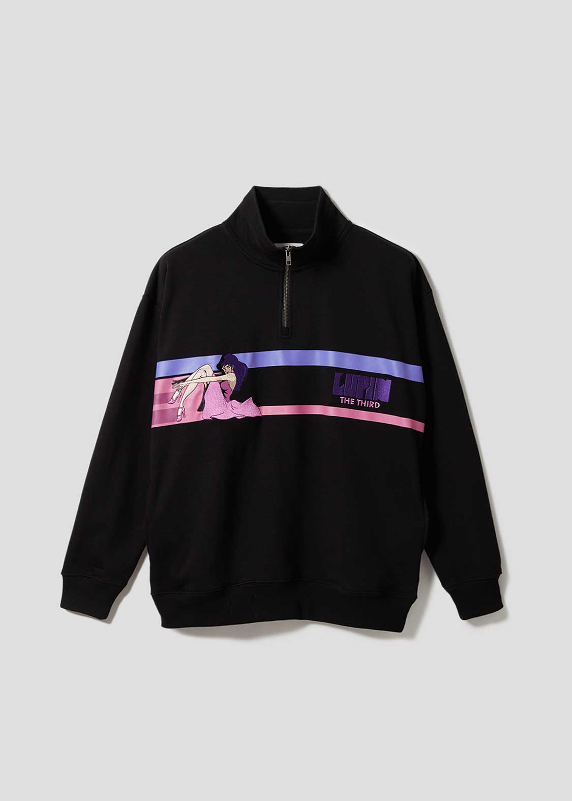 峰不二子｜ハーフジップスウェット｜ユニセックス｜グラニフ(graniph