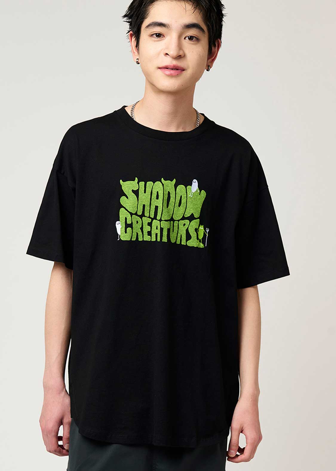 ビューティフルシャドークリーチャー｜サイドガゼットTシャツ｜ユニ