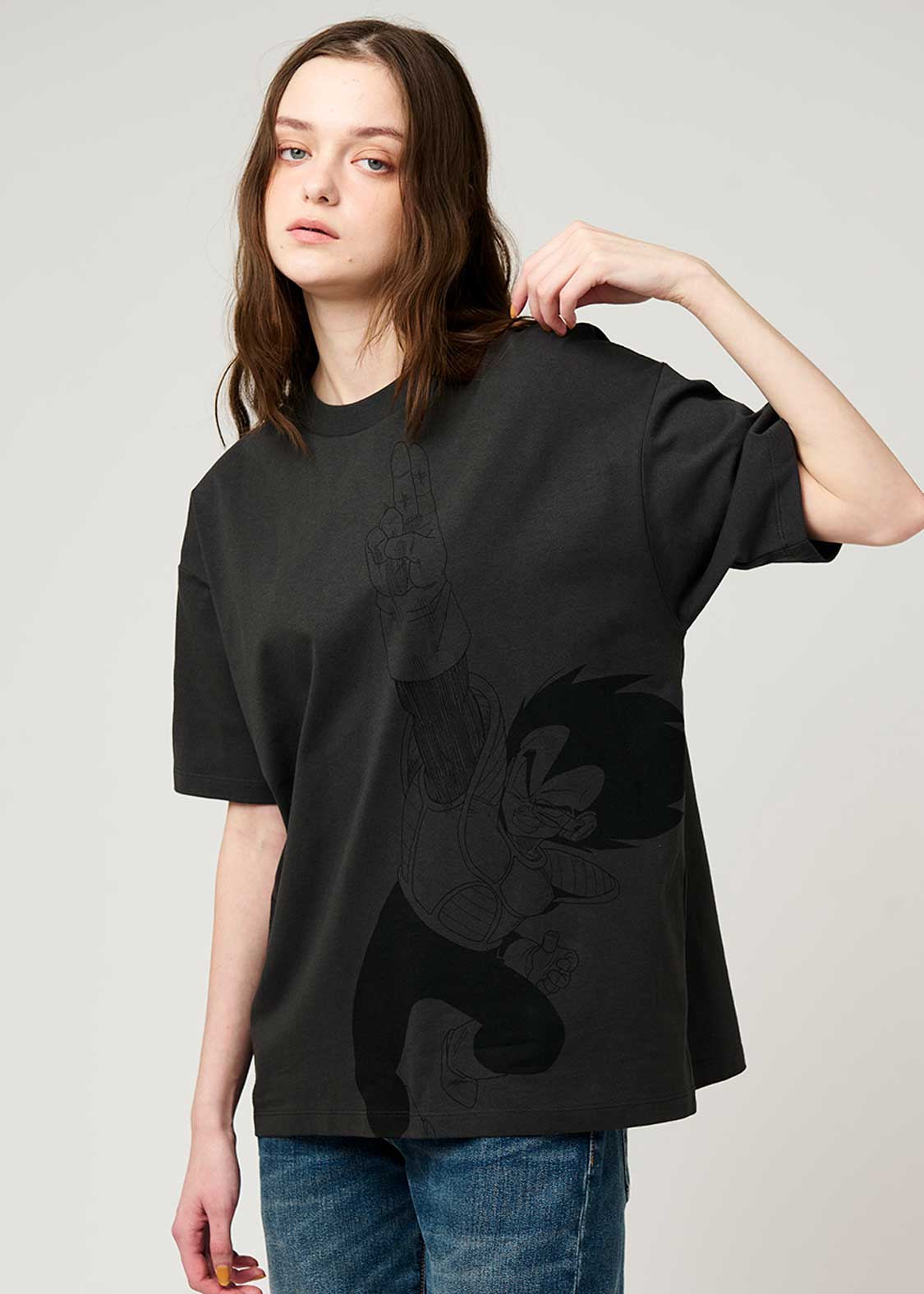 きたねえ花火だ｜ビッグシルエットTシャツ｜ユニセックス｜グラニフ