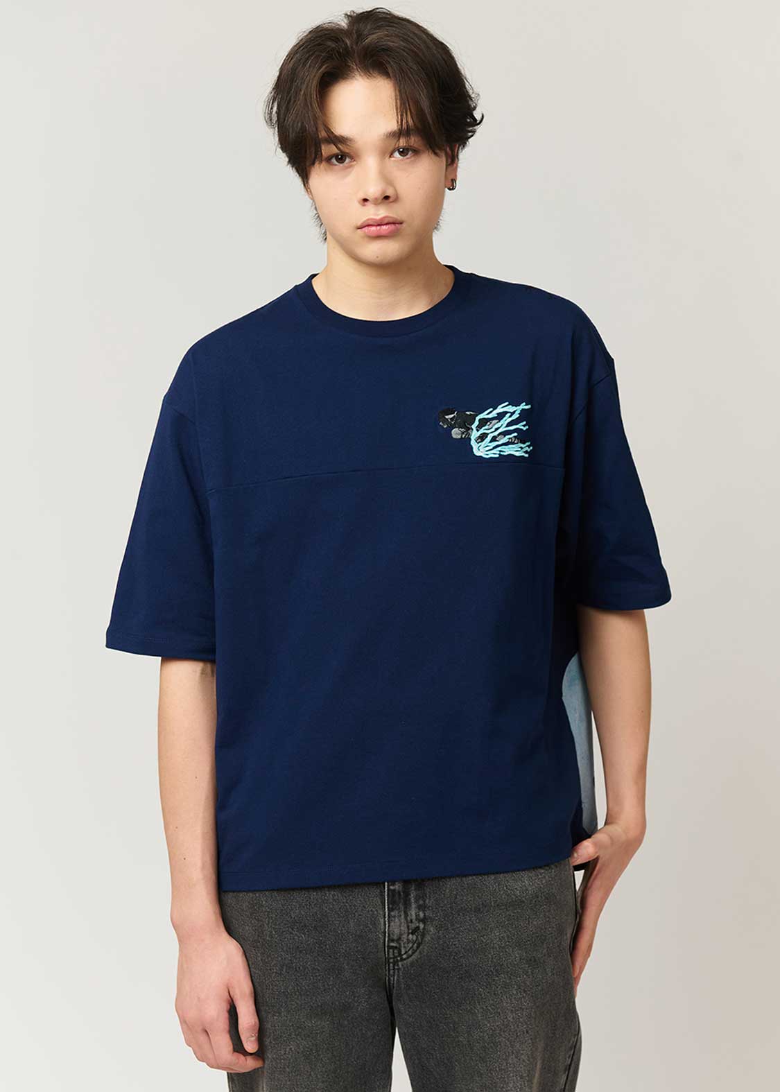 サスケとイタチ｜ビッグシルエットTシャツ｜ユニセックス｜グラニフ