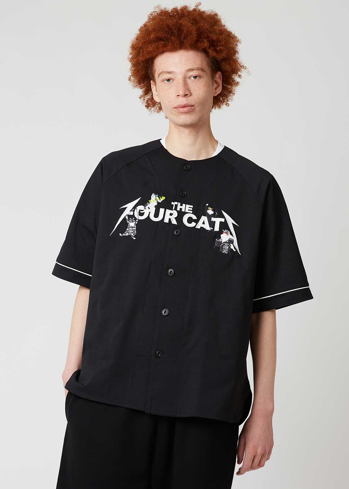 ザ フォーキャッツ バンド｜ドライベースボールシャツ｜ユニセックス