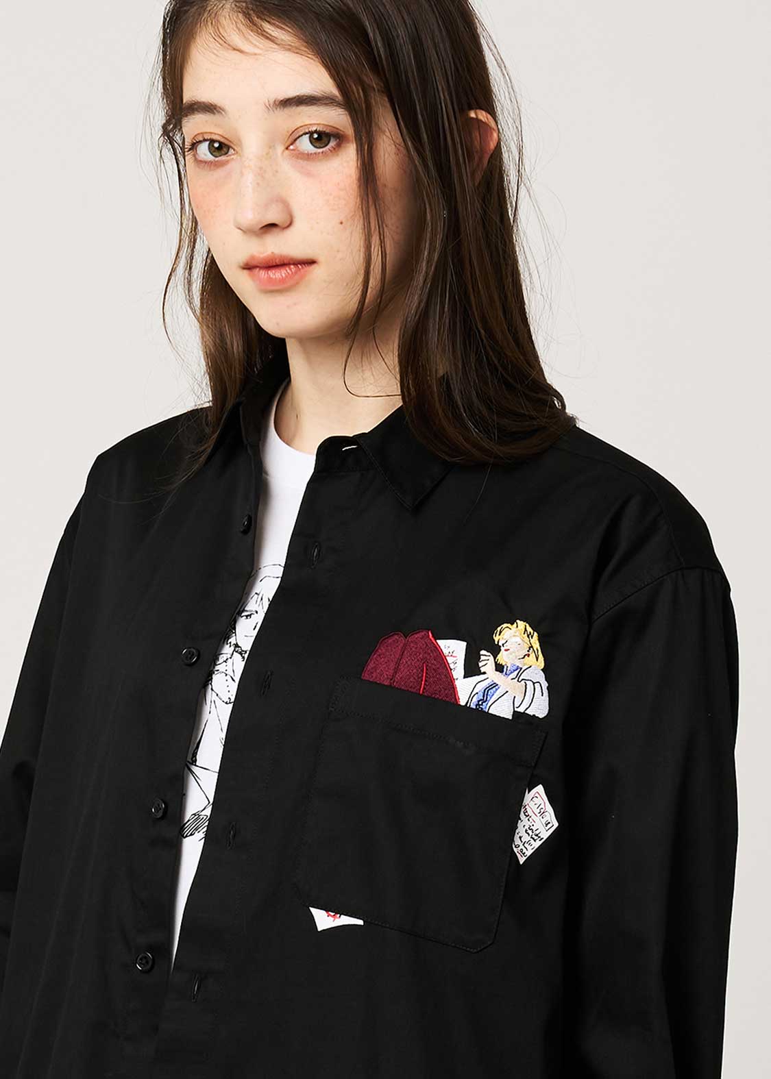 使徒、侵入」｜ルーズシャツ｜ユニセックス｜グラニフ(graniph)公式