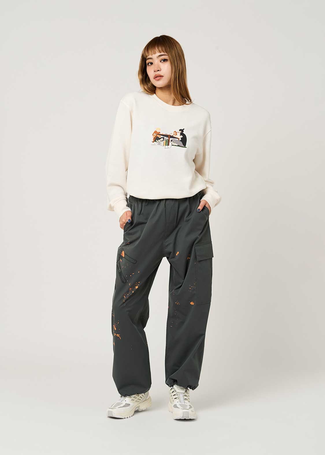 チェンソーマンとサムライソード｜カーゴパンツ｜ユニセックス