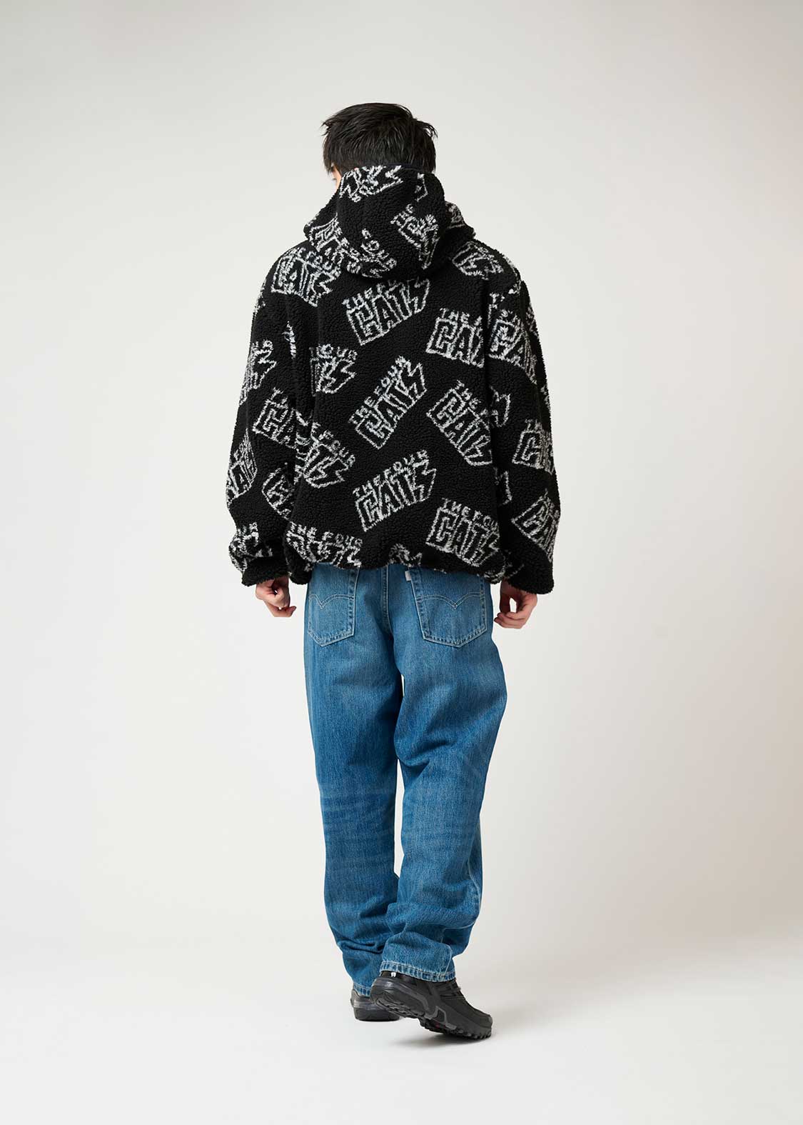 ザ フォーキャッツ｜ジャカードボアジップパーカー｜ユニセックス