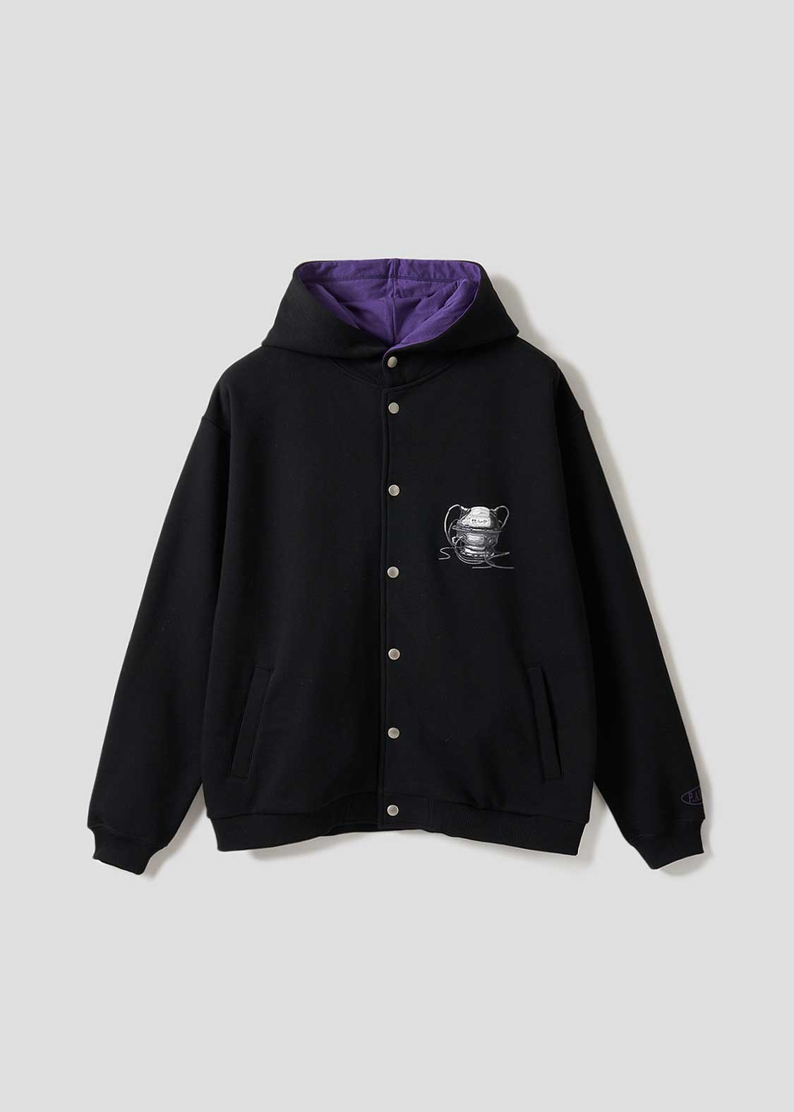 P.A.N.D.R.A｜フーデッドスウェットブルゾン｜ユニセックス｜グラニフ