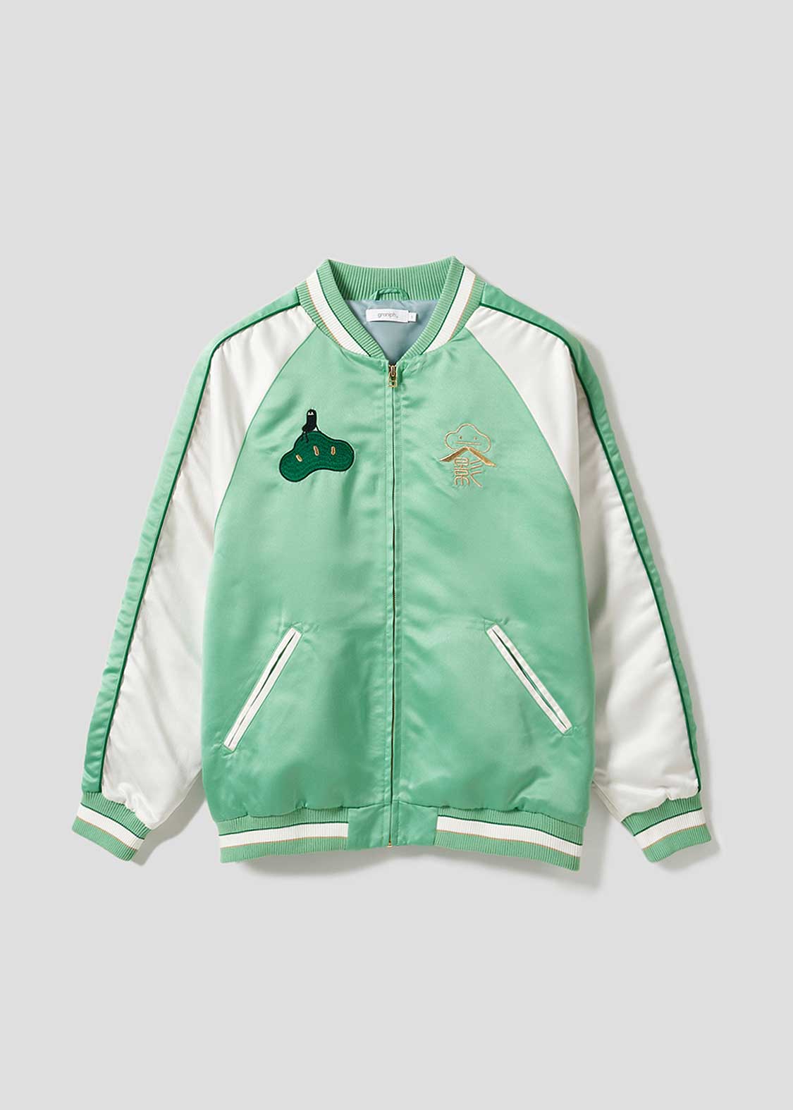 ビューティフルシャドーボンサイ｜スカジャン｜ユニセックス｜グラニフ