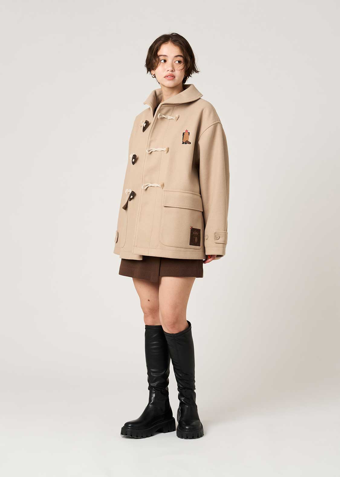 イカクバックスタイル｜ダッフルコート｜ユニセックス｜グラニフ