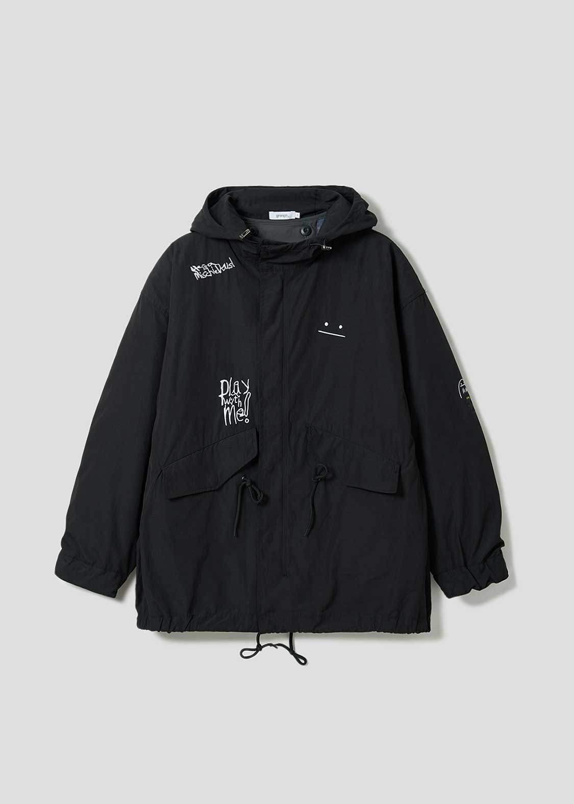 ネコカブリビューティフルシャドー｜ショートモッズコート｜ユニ