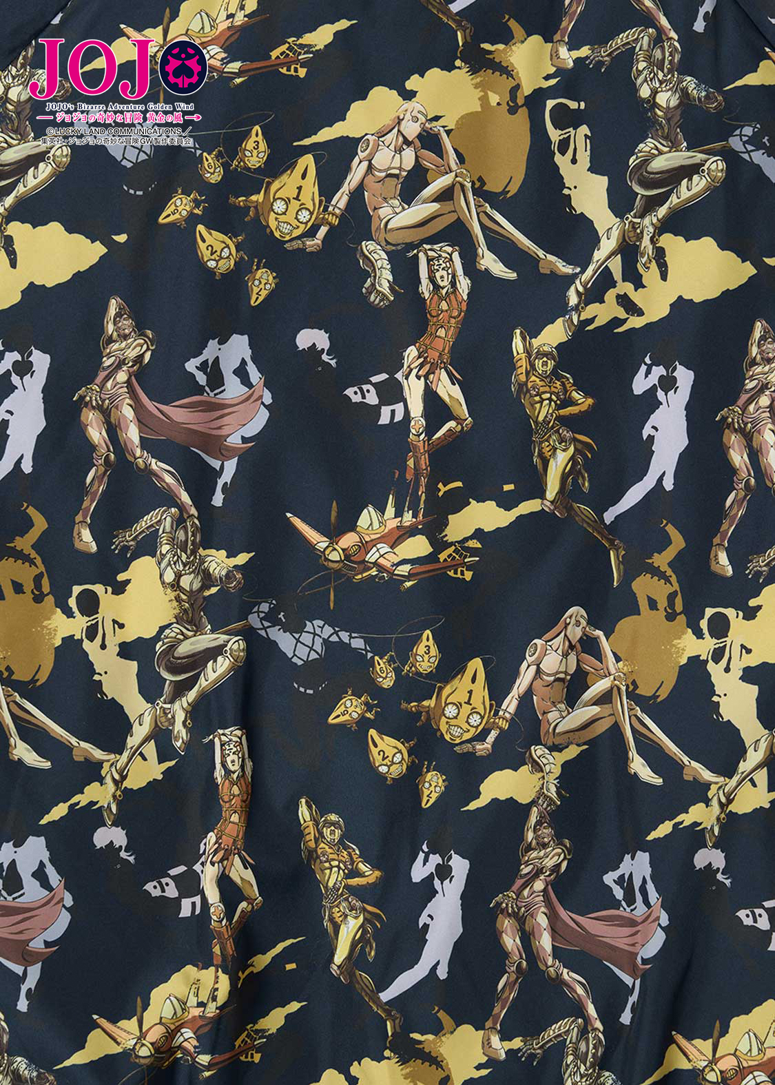 黄金の風 モチーフ｜リバーシブルブルゾン｜ユニセックス｜グラニフ