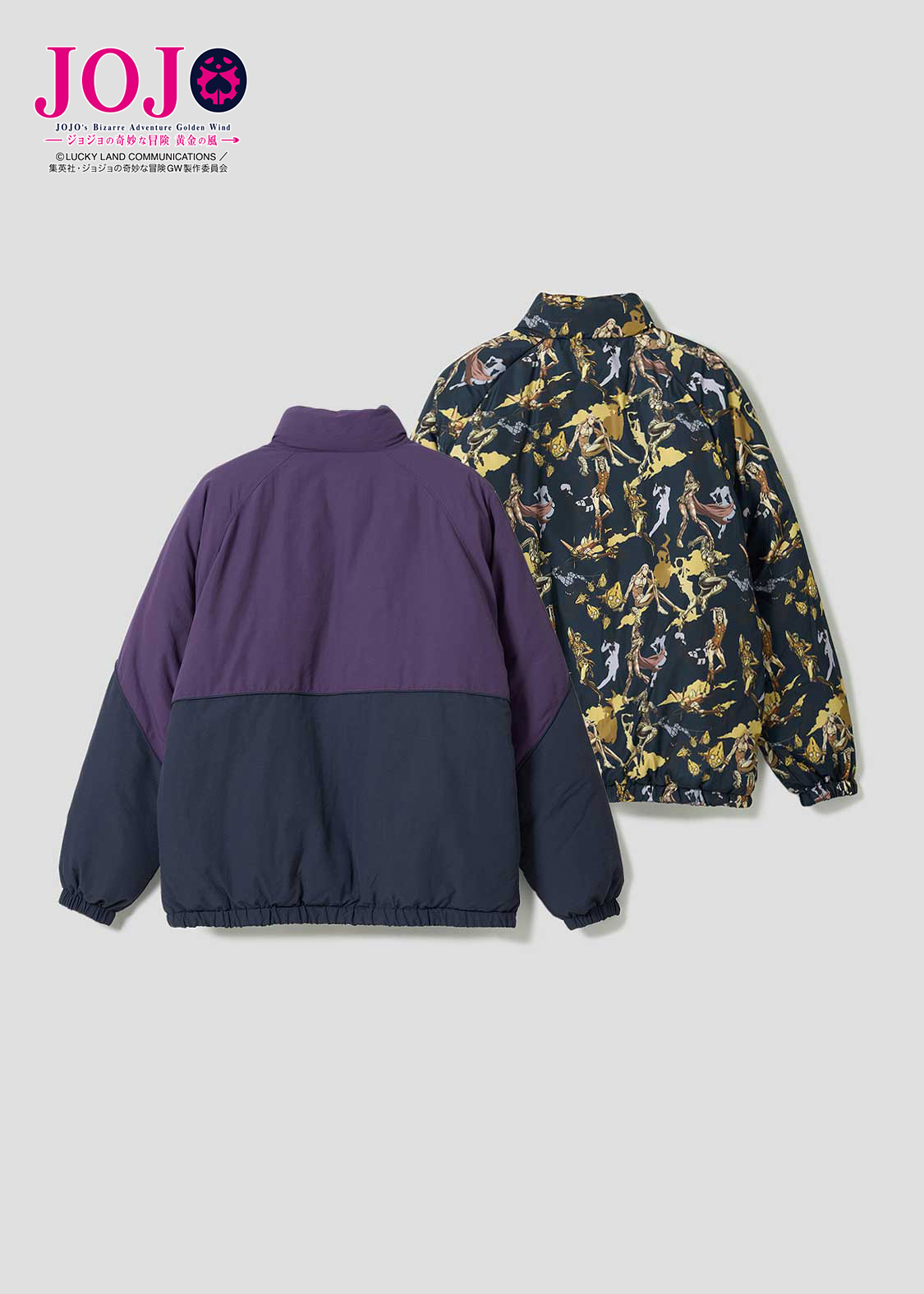 黄金の風 モチーフ｜リバーシブルブルゾン｜ユニセックス｜グラニフ