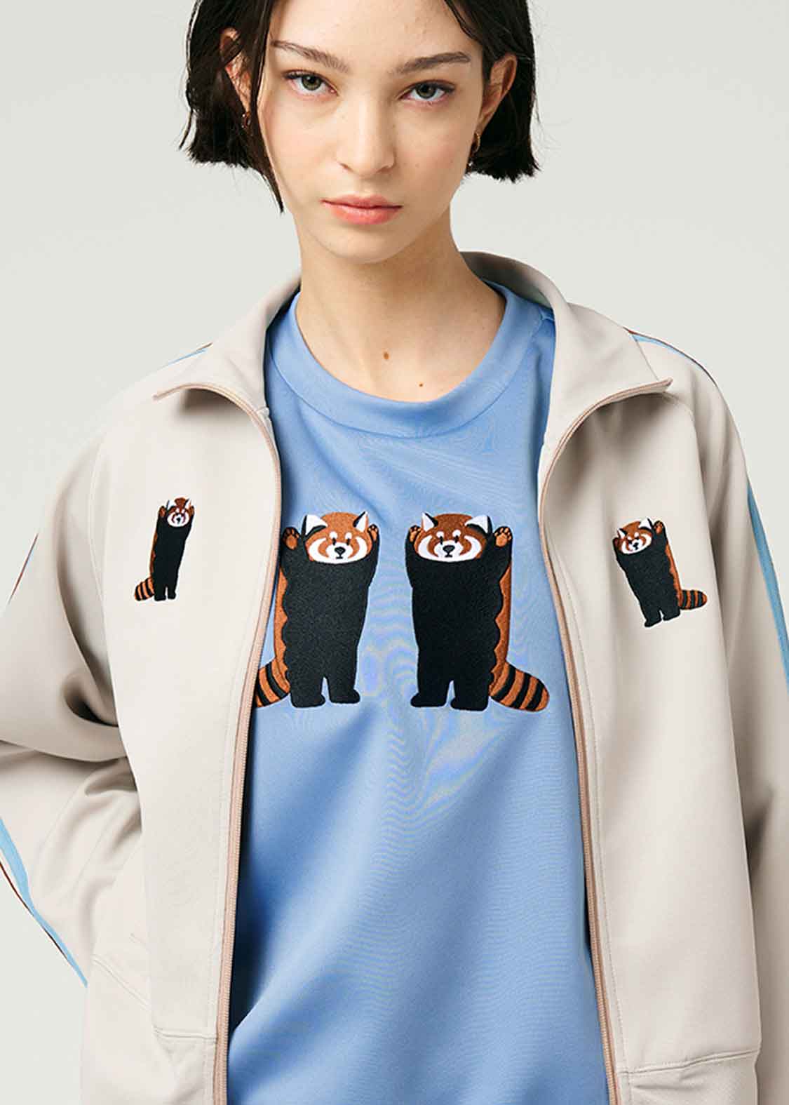 イカク｜ドローストリングジャージTシャツ｜ウィメンズ｜グラニフ