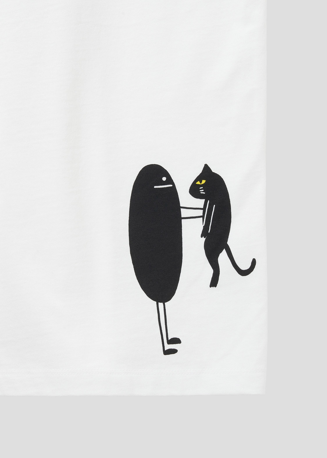 ネコカブリビューティフルシャドー｜Tシャツ｜ユニセックス｜グラニフ