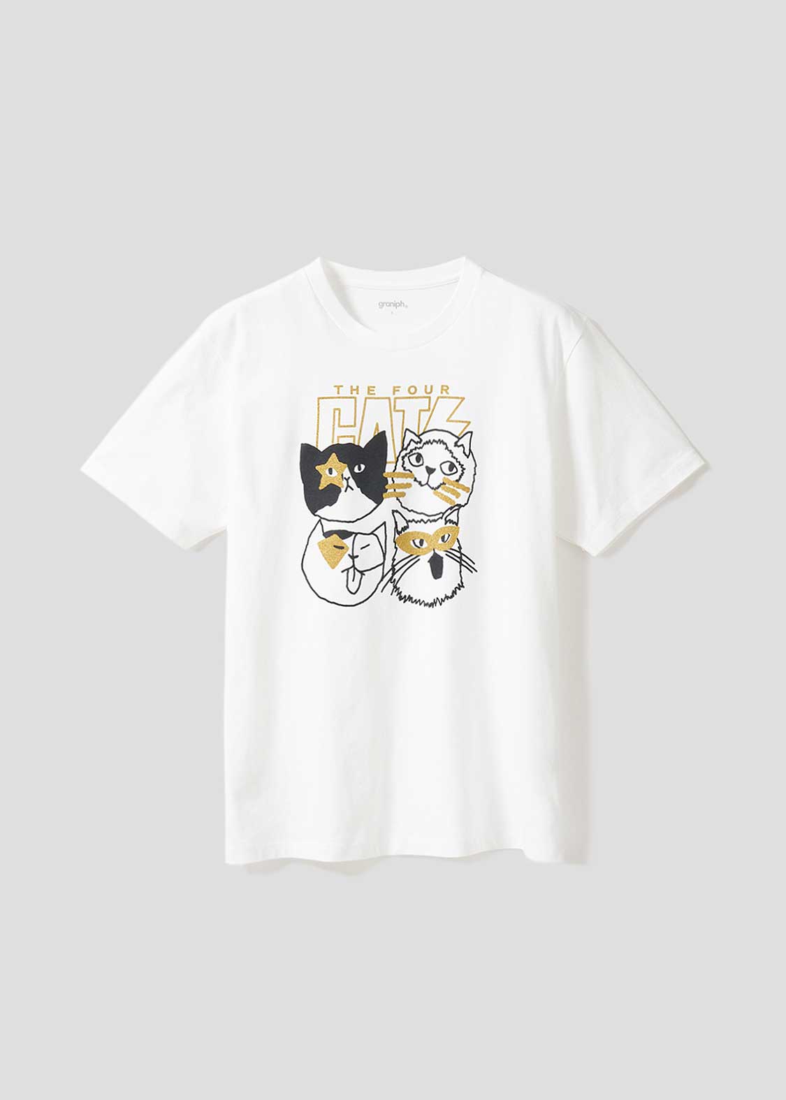 ザ フォーキャッツ フェイス｜Tシャツ｜ユニセックス｜グラニフ