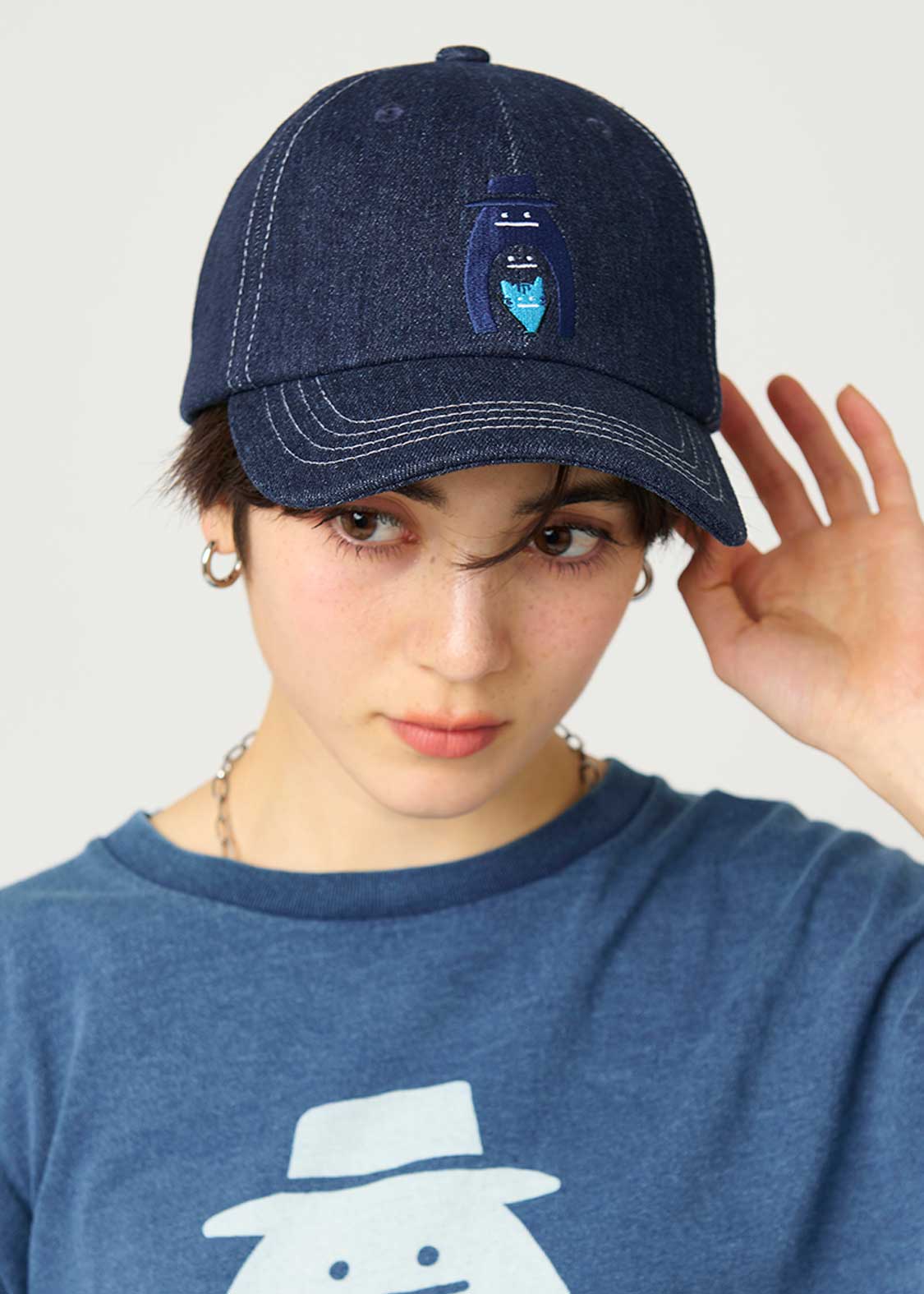 ビューティフルシャドーファミリー｜デニムキャップ｜ユニセックス