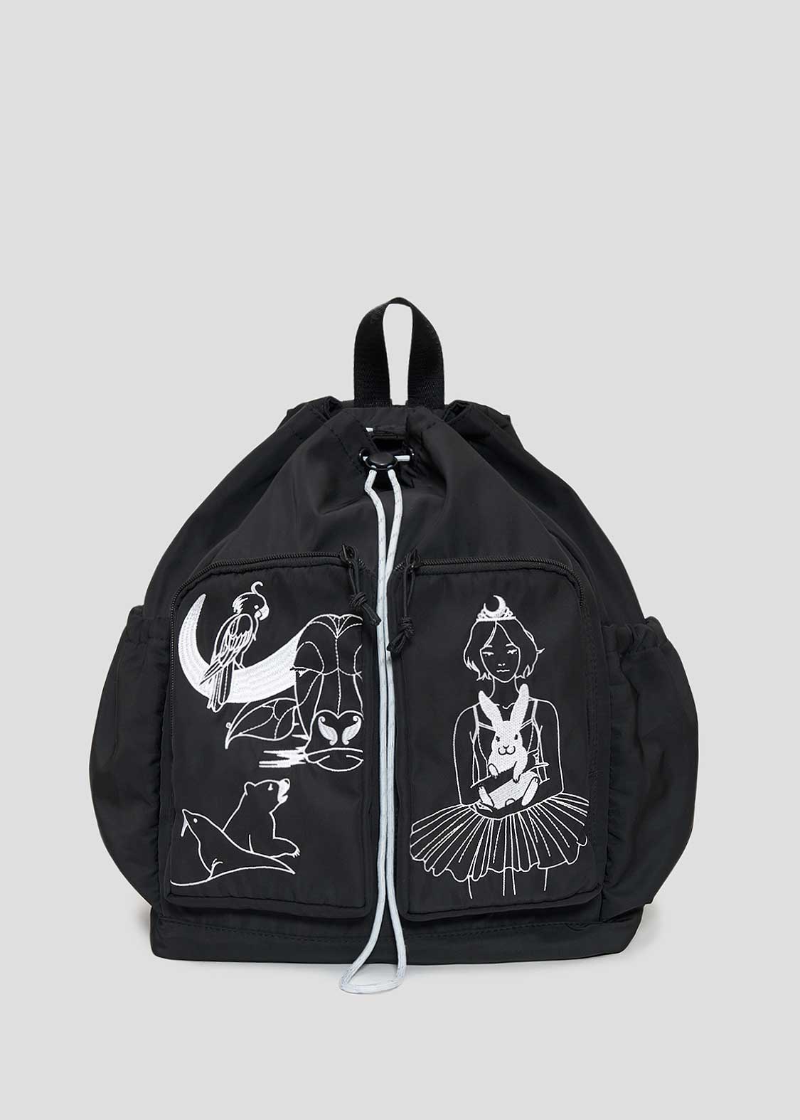 ファンクラブ｜ストリングバックパック｜ユニセックス｜グラニフ