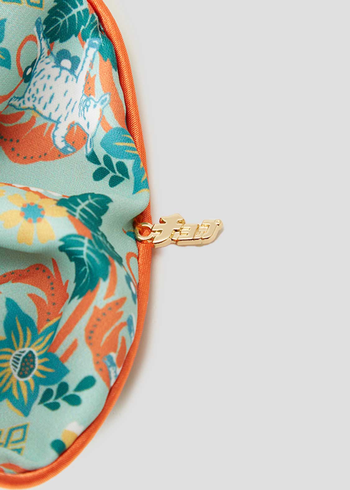 フラワーカンフーラムチョップ｜パイピングシュシュ｜ユニセックス