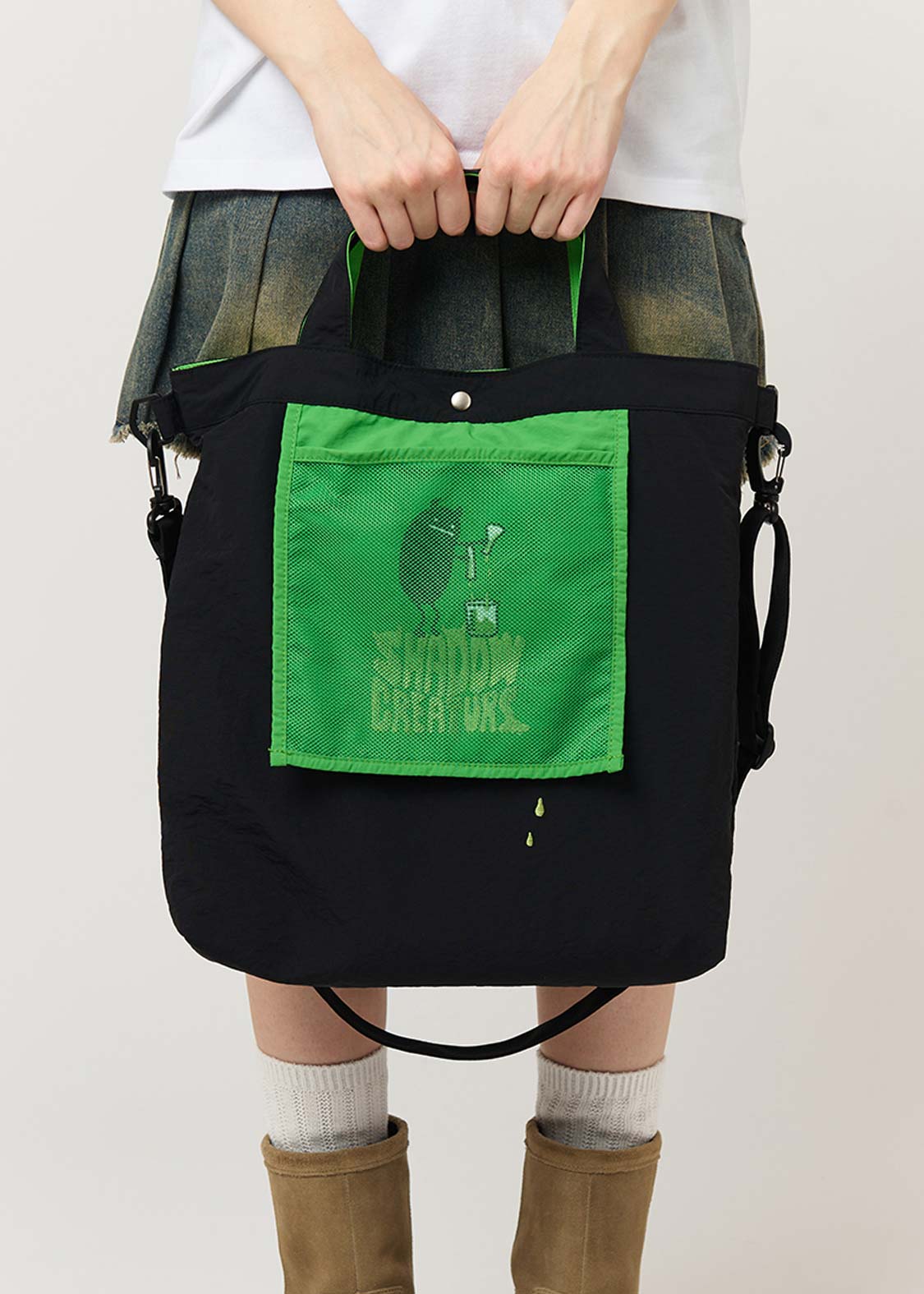 ビューティフルシャドークリーチャー｜ナイロン2WAYトートバッグ｜ユニ