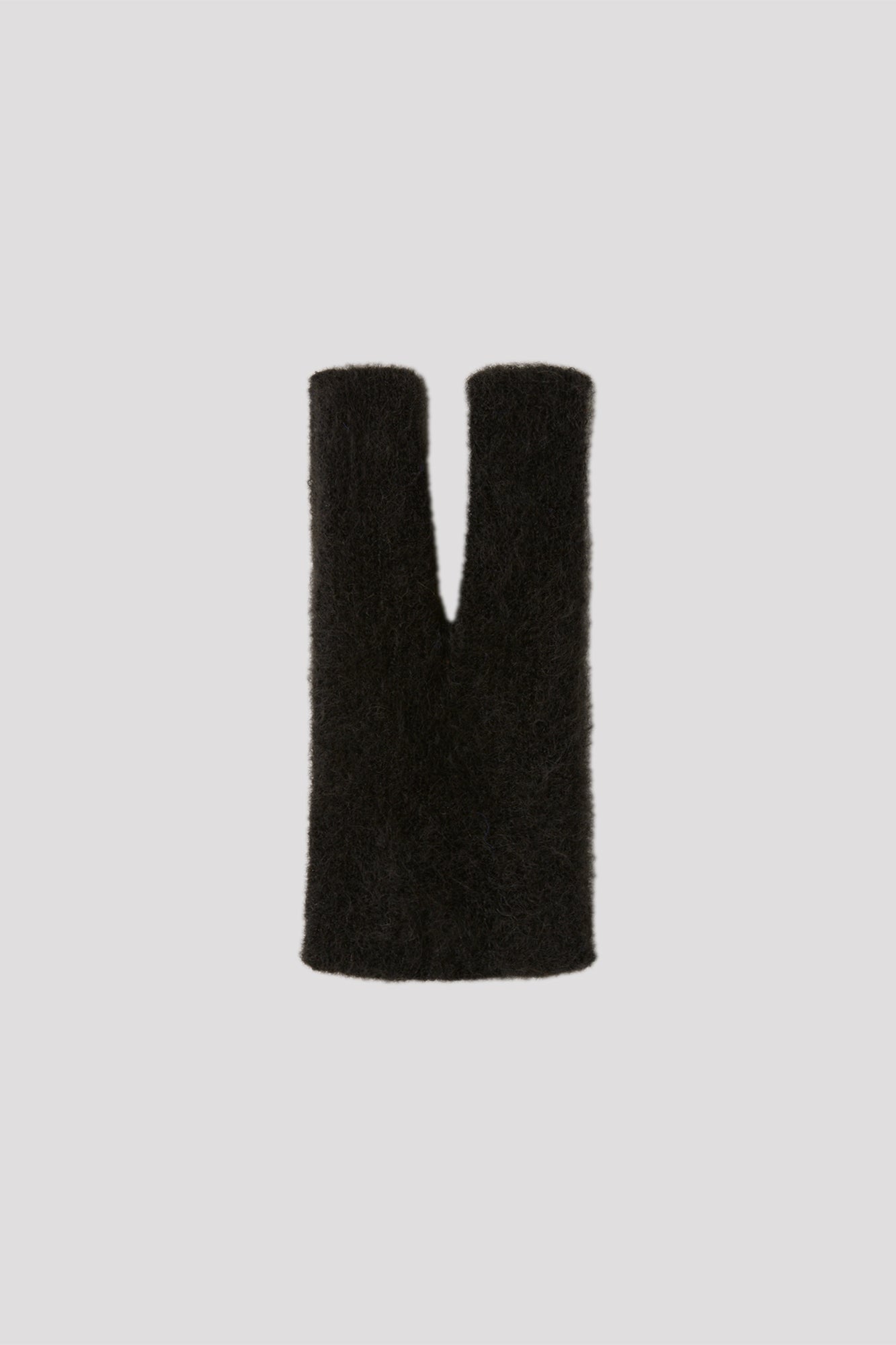 MOHAIR NOTCHED RIB BAG