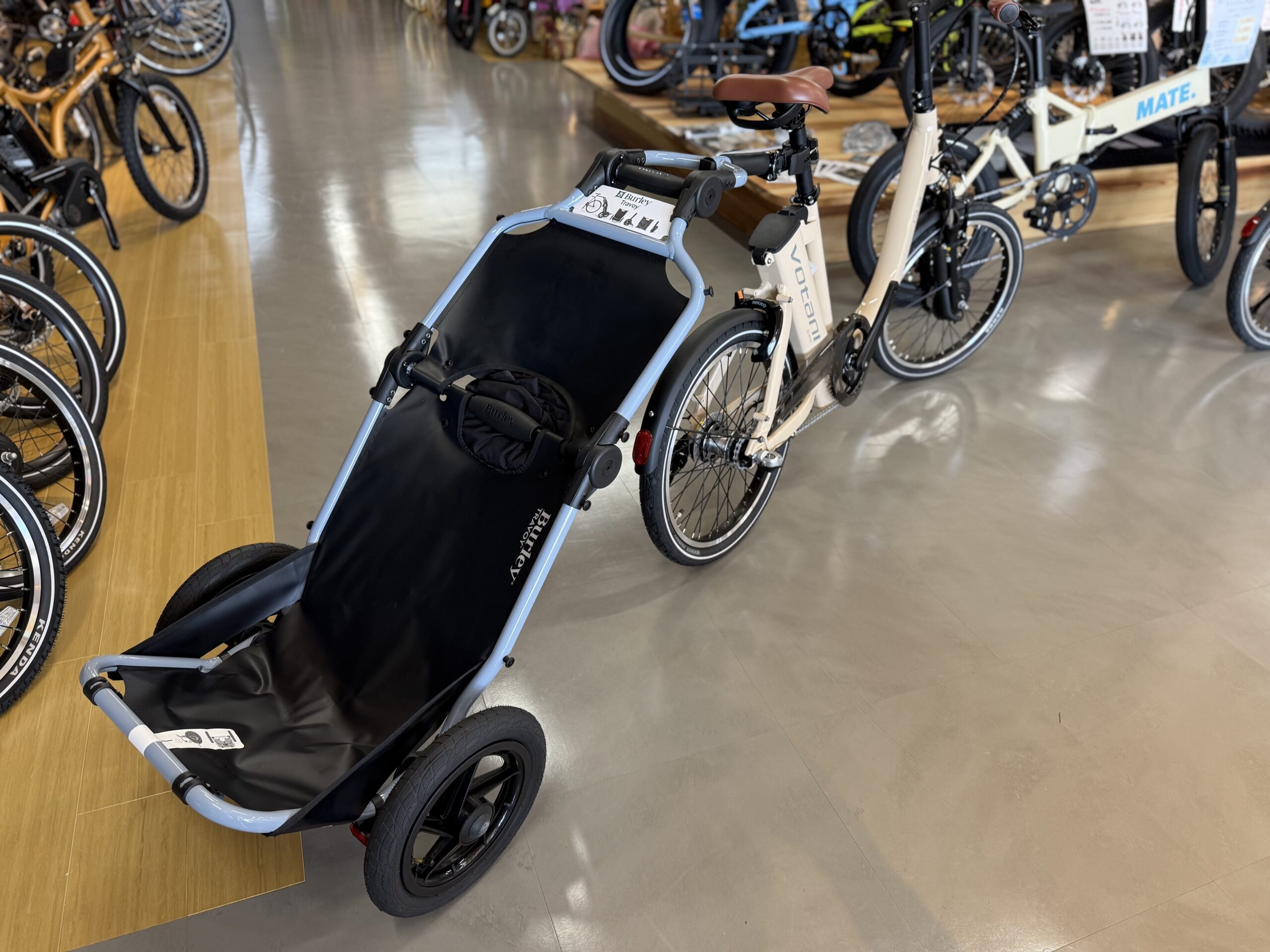 Burley Travoy サイクルトレーナーのご紹介 | サイクルハウスミヤタ