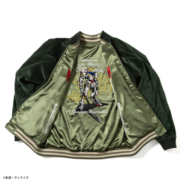 ガンダム 鉄血のオルフェンズ」ガンダム・バルバトスを大胆に刺繍