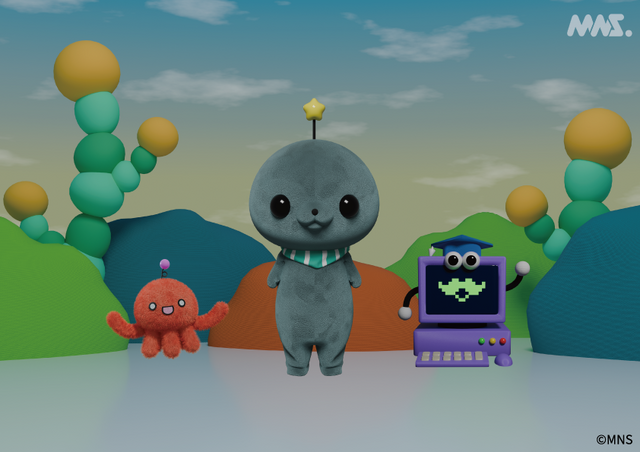 SNSで大バズ「教育番組」タマの超BIGぬいぐるみが登場！こいつ、光るぞ