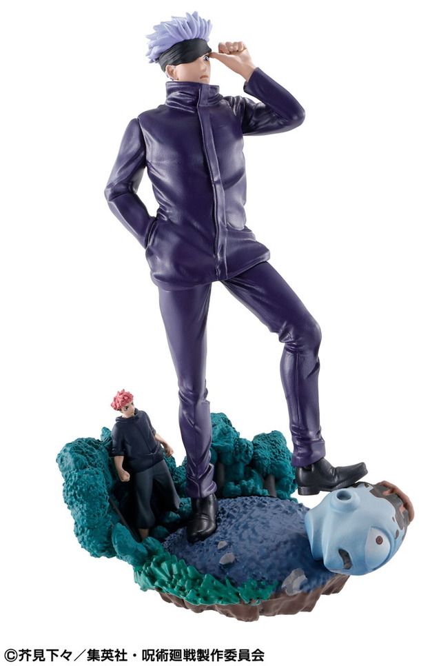 呪術廻戦」虎杖悠二、両面宿儺たちの“名場面”を卓上で！ ジオラマ