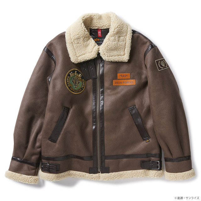 ガンダム×ALPHA INDUSTRIES」初のボマージャケット登場！保温性＆着