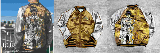 ジョジョ 黄金の風」ジョルノ、ブチャラティ、ディアボロをイメージ