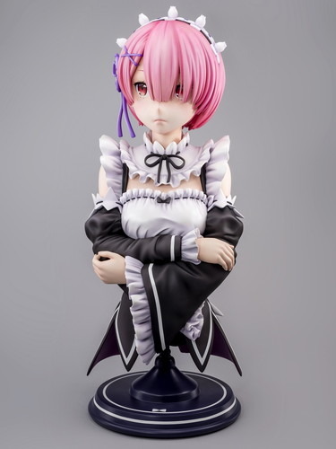 Re:ゼロから始める異世界生活』から「ラム1/1 胸像フィギュア」「ラム