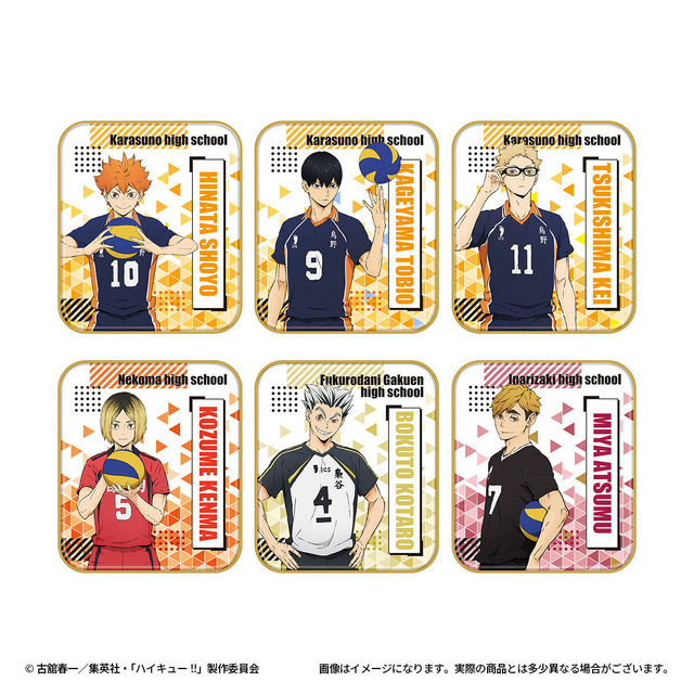 ハイキュー!!」バレンタインは推しをプレゼント♪ 日向や研磨の缶入り