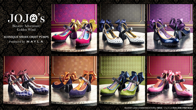 ジョジョ 黄金の風」ジョルノ、ブチャラティたちをイメージ！「MAYLA
