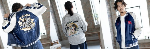 ガンダム」ファースト＆逆シャアの大胆な刺繍デザインが際立つ！45周年