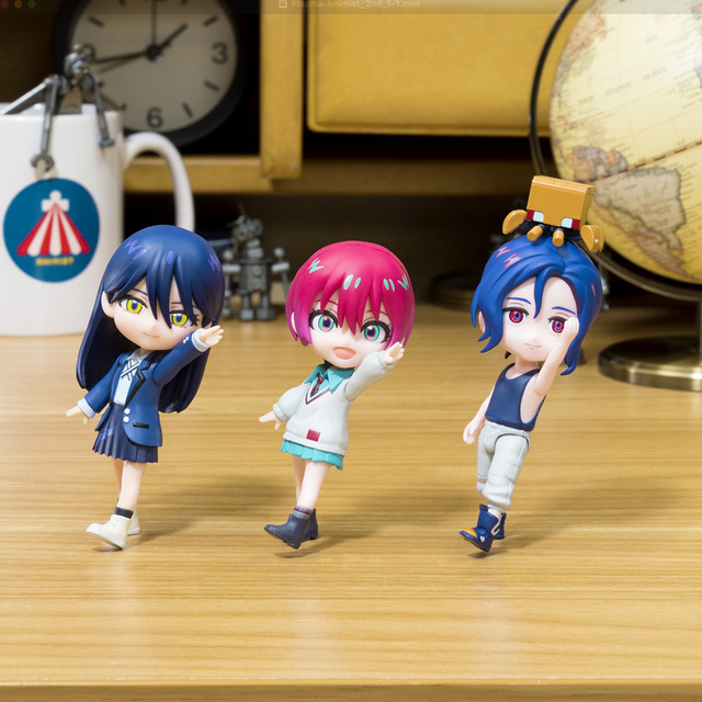 ガンダム GQuuuuuuX」マチュ＆ニャアン&シュウジのフィギュアが踊る