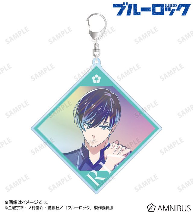 ブルーロック」潔世一や糸師凛たちが試合に備える！ オーロラ缶バッジ