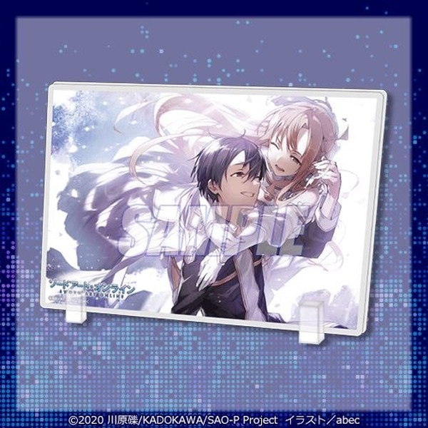 SAO」アスナ、キリトたちの美麗イラストがグッズに！刊行15周年記念