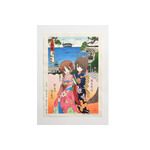浮世絵木版画シリーズ『ガールズ＆パンツァー 最終章 大洗美人姉妹図
