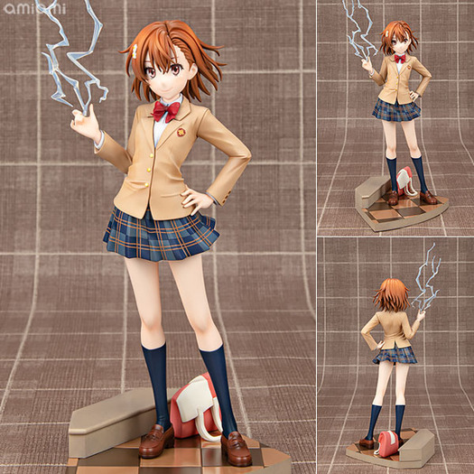 とある科学の超電磁砲」御坂美琴＆食蜂操祈、“コトブキヤ”初の冬服仕様