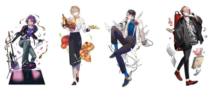 にじさんじ」VOLTACTIONがデビュー1周年！ アニメイトで記念のフェア