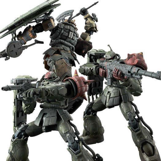 ガンダム 復讐のレクイエム」ソラリ機“無識別型ザクII”を作れるパーツ