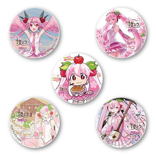 弘前さくらまつり」公式応援キャラクター「桜ミク」の描きおろしグッズ