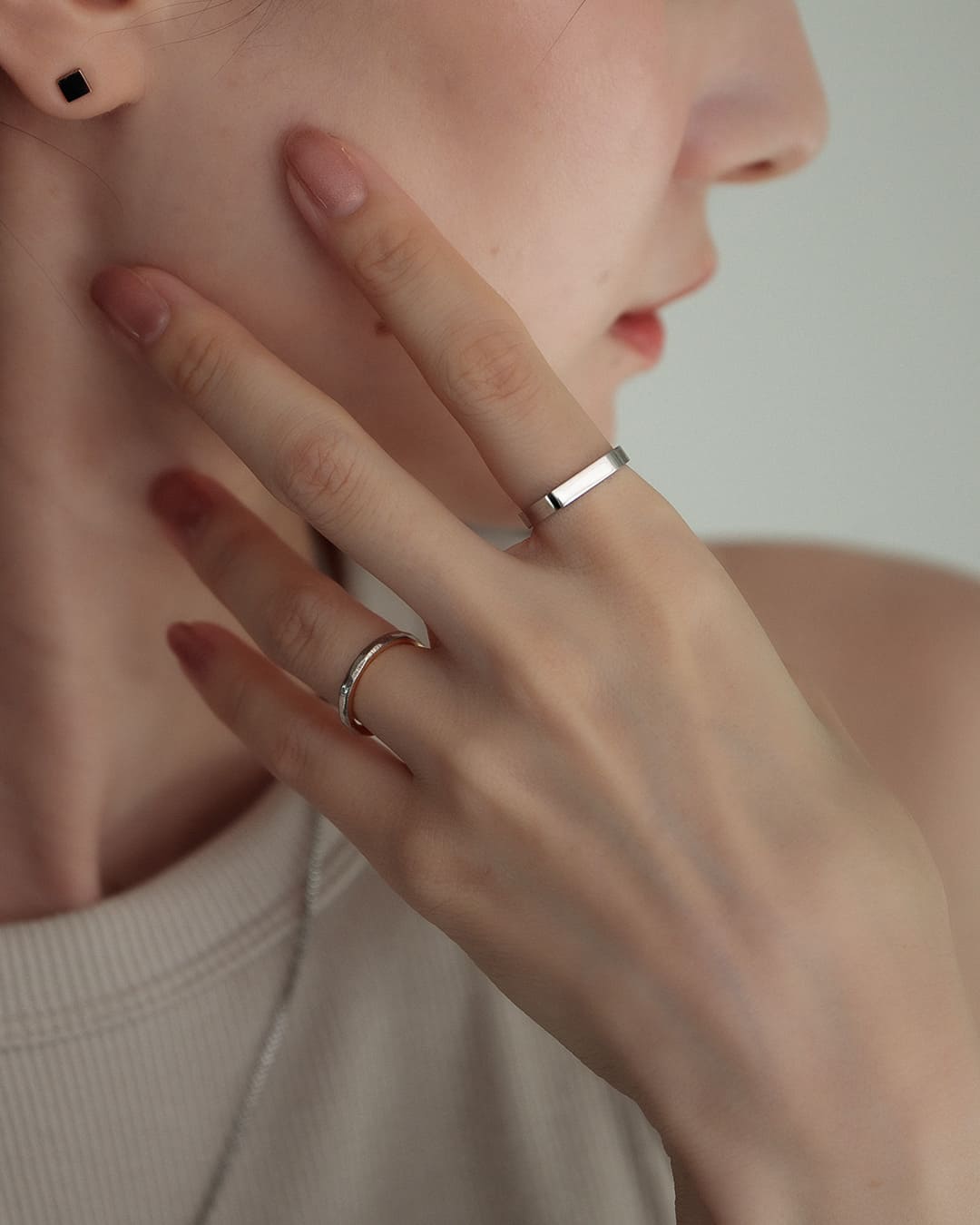 14KGP】レクタングルシグネットリング – ChooMia（チュミア）